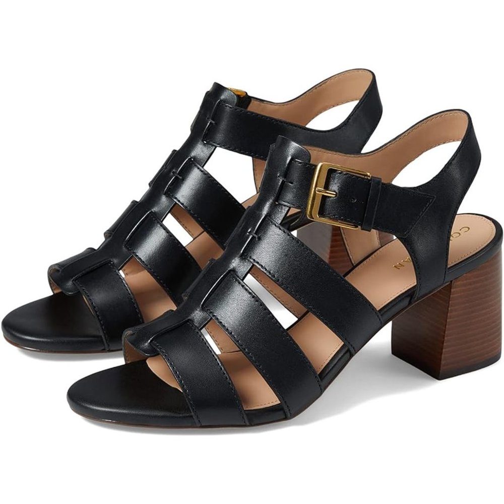 NEW Cole Haan Women's Josie Fisherman Sandals, Black